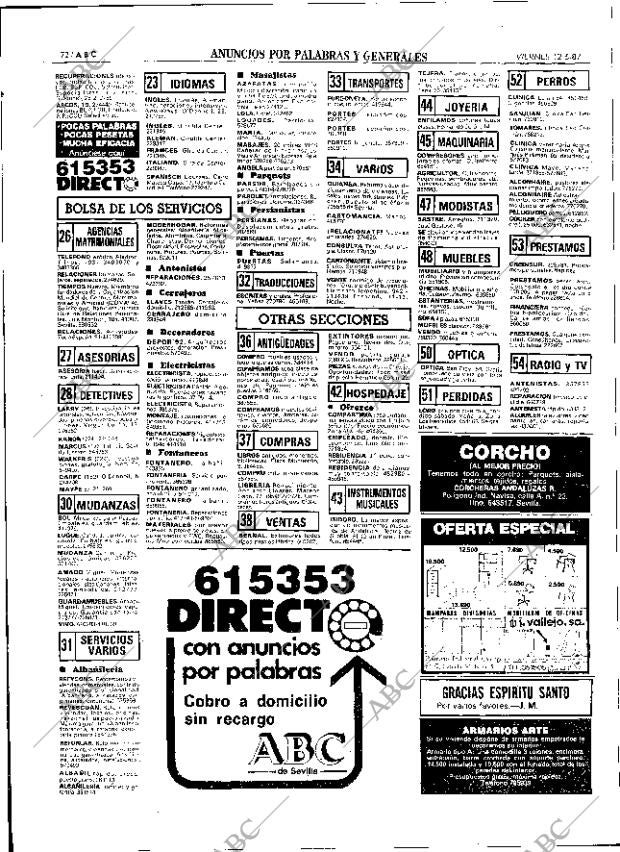 ABC SEVILLA 12-06-1987 página 72