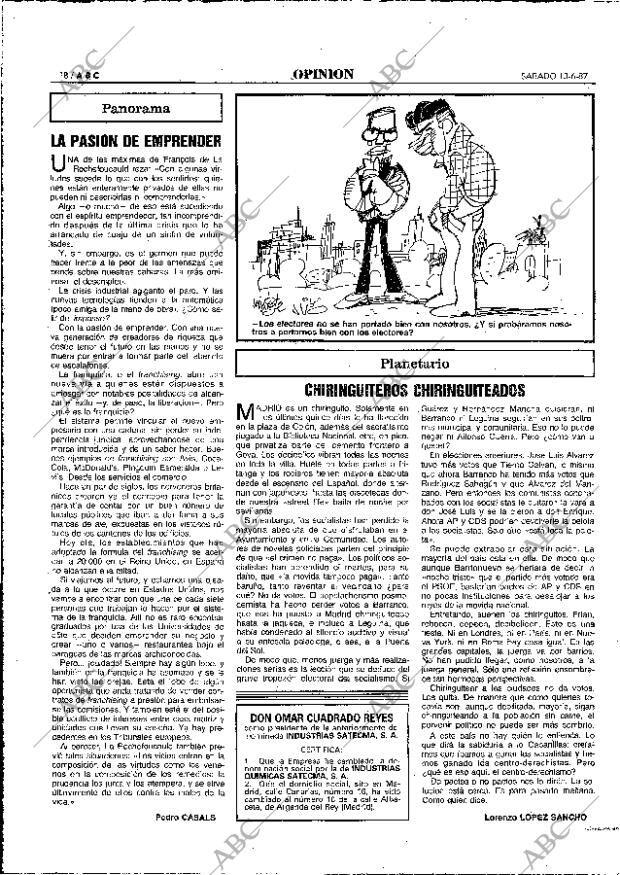 ABC MADRID 13-06-1987 página 18