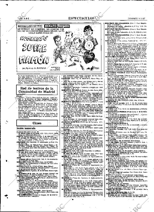 ABC MADRID 14-06-1987 página 106