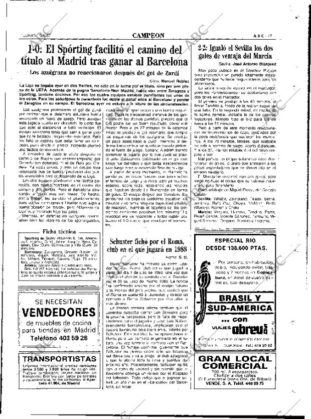 ABC MADRID 15-06-1987 página 77