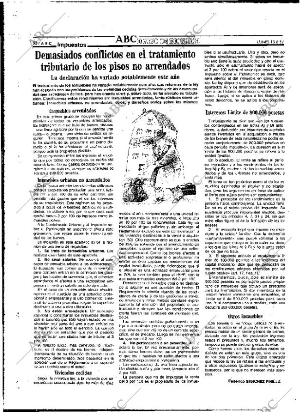 ABC MADRID 15-06-1987 página 92