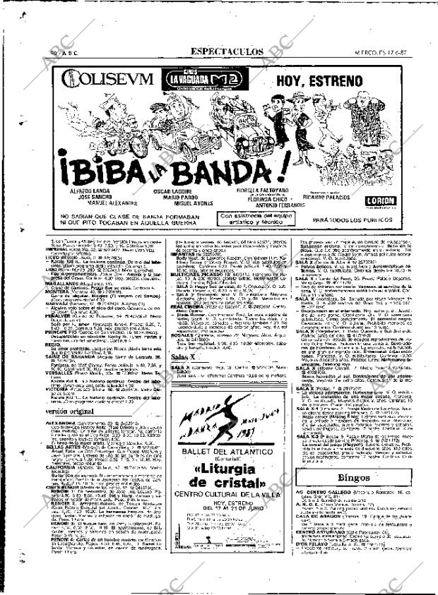 ABC MADRID 17-06-1987 página 90