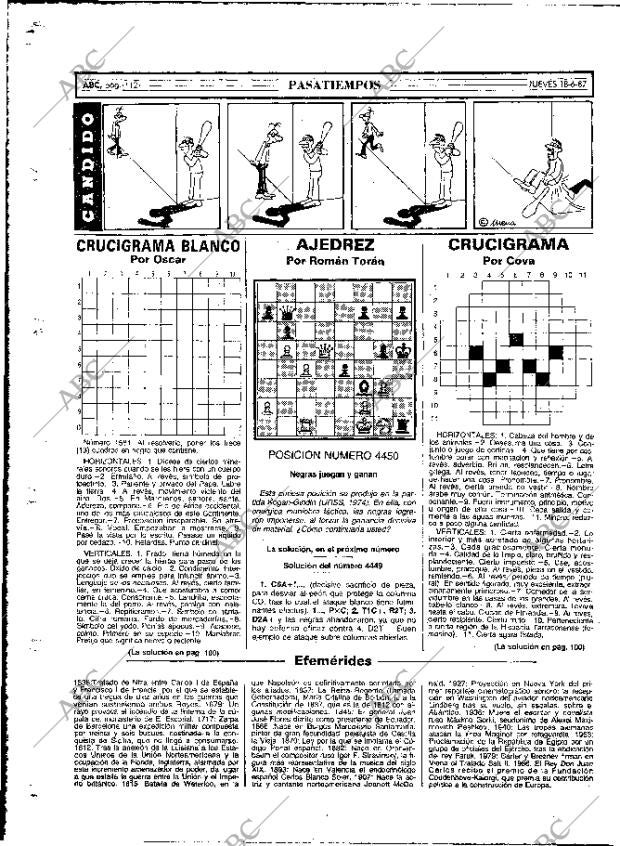 ABC MADRID 18-06-1987 página 112