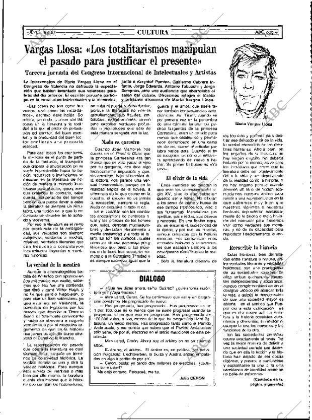 ABC MADRID 18-06-1987 página 47