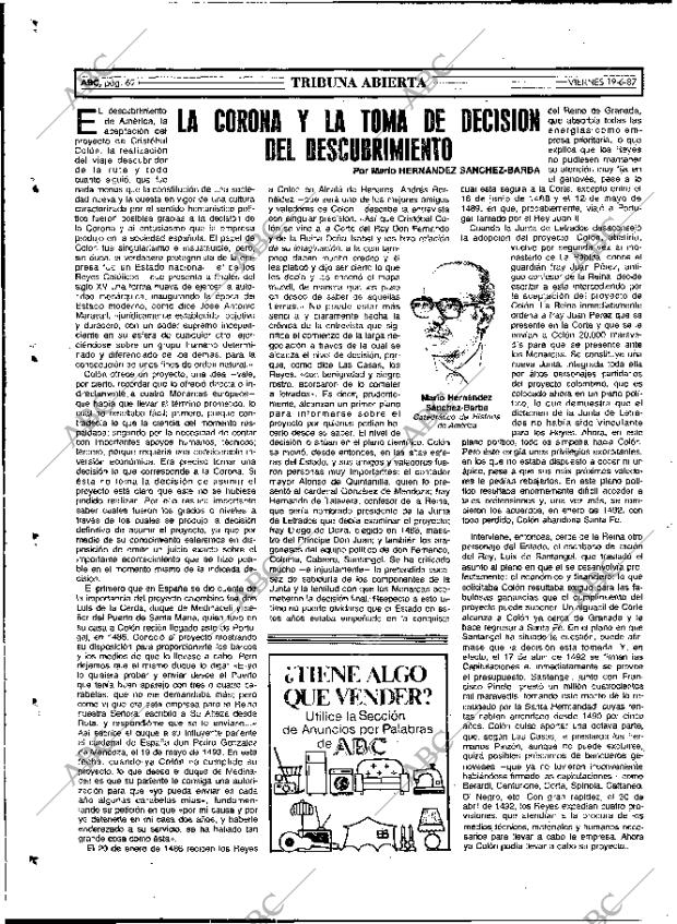 ABC MADRID 19-06-1987 página 62