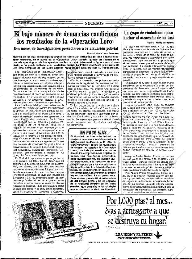 ABC MADRID 20-06-1987 página 45
