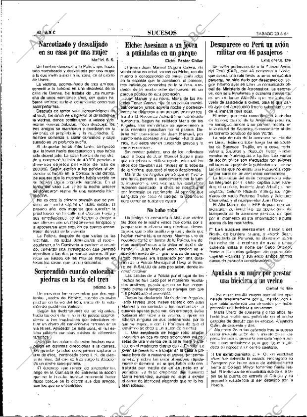 ABC MADRID 20-06-1987 página 46