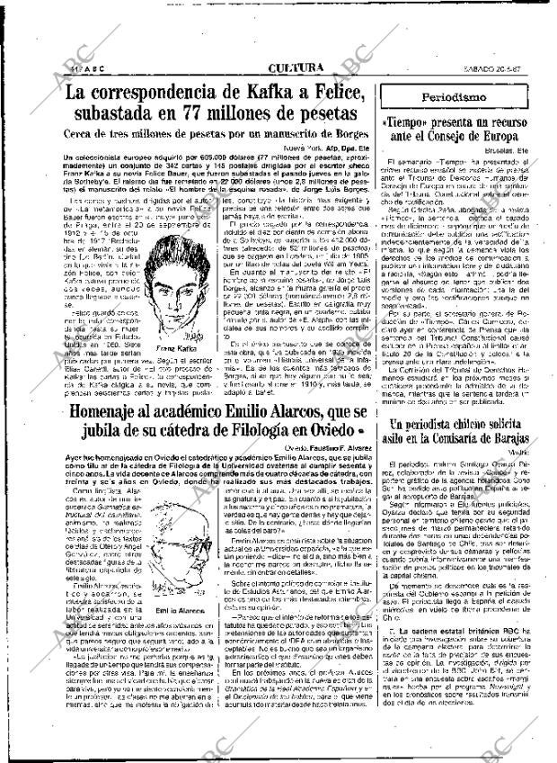 ABC MADRID 20-06-1987 página 48