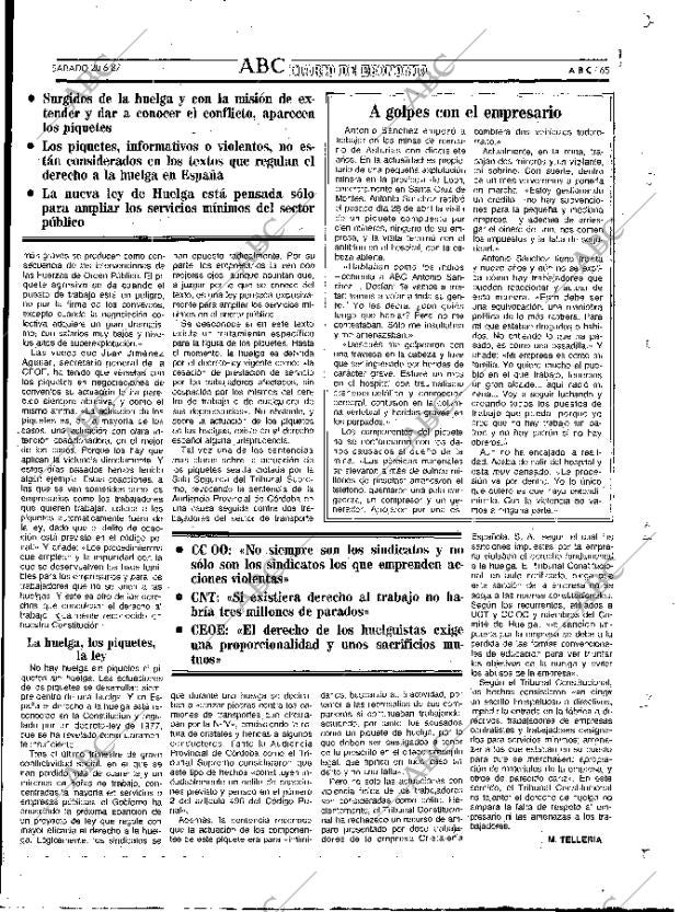 ABC MADRID 20-06-1987 página 69