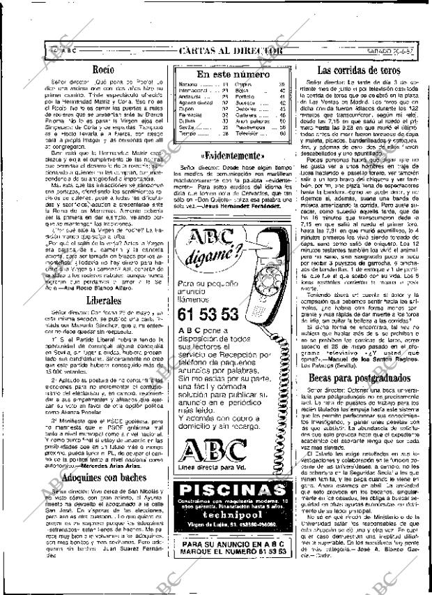ABC SEVILLA 20-06-1987 página 14