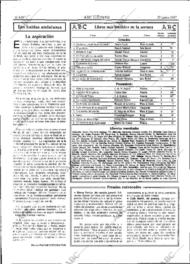 ABC SEVILLA 20-06-1987 página 36
