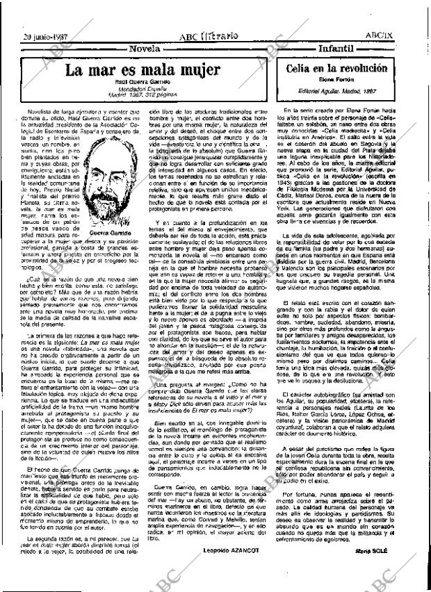 ABC SEVILLA 20-06-1987 página 43