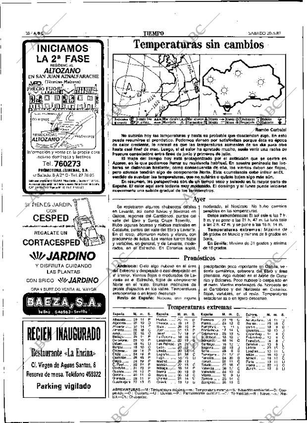 ABC SEVILLA 20-06-1987 página 50