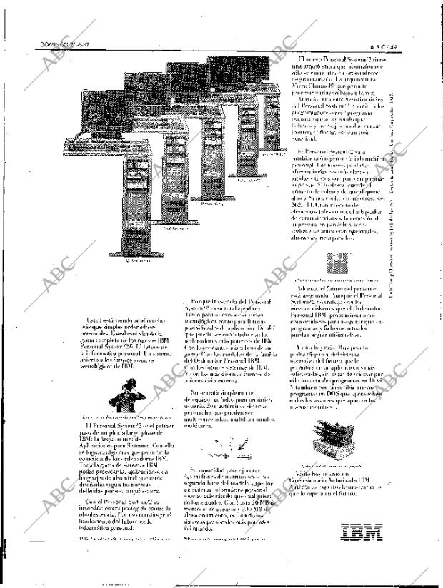 ABC MADRID 21-06-1987 página 49