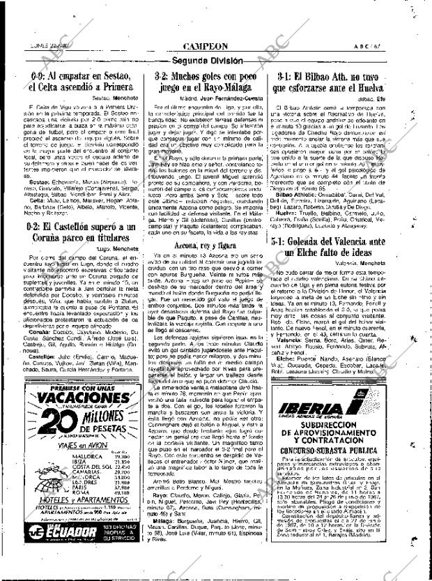 ABC MADRID 22-06-1987 página 67