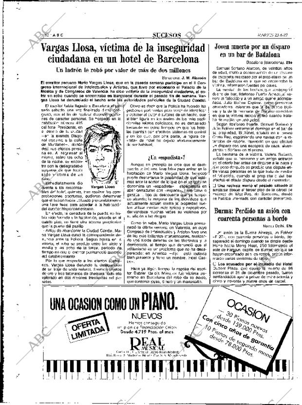 ABC MADRID 23-06-1987 página 88