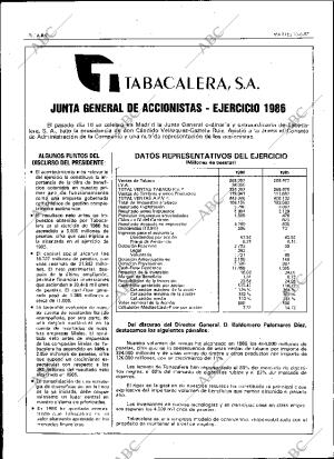 ABC SEVILLA 23-06-1987 página 70