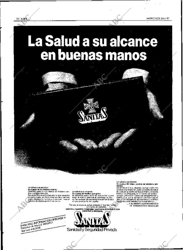 ABC SEVILLA 24-06-1987 página 50