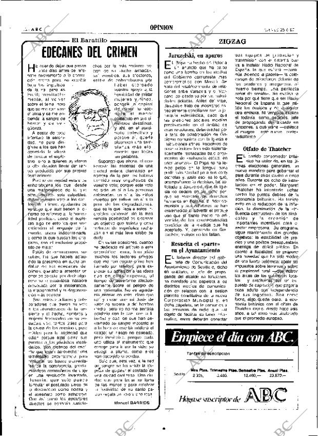 ABC SEVILLA 25-06-1987 página 12