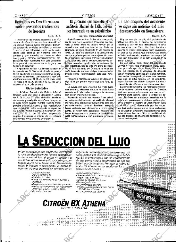 ABC SEVILLA 25-06-1987 página 50