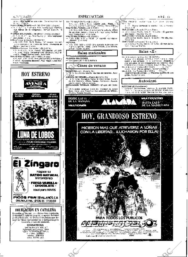 ABC SEVILLA 25-06-1987 página 63