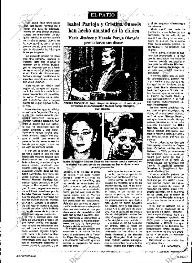 ABC SEVILLA 25-06-1987 página 77