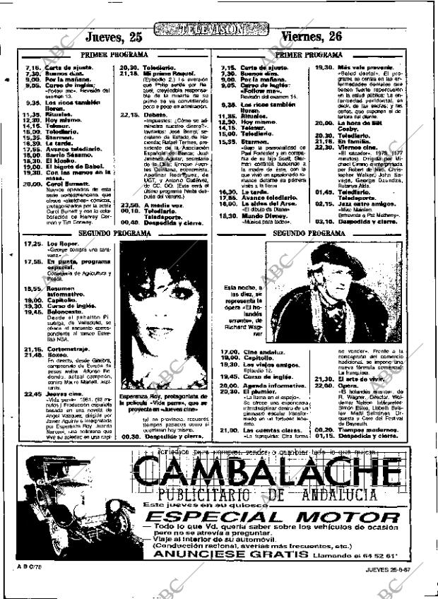 ABC SEVILLA 25-06-1987 página 78