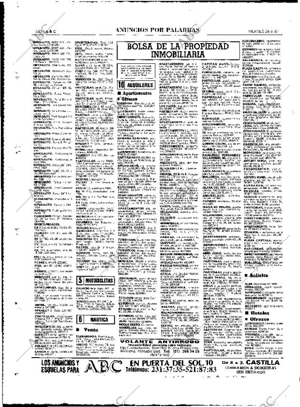 ABC MADRID 26-06-1987 página 100