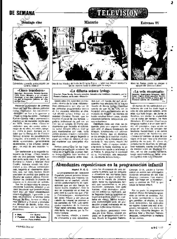 ABC MADRID 26-06-1987 página 117