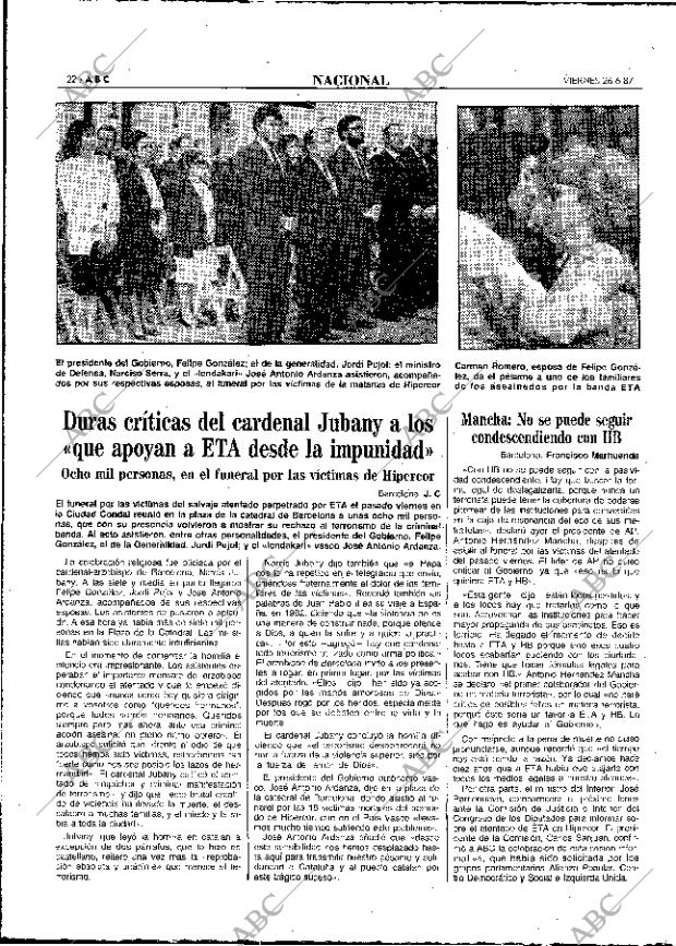 ABC MADRID 26-06-1987 página 22