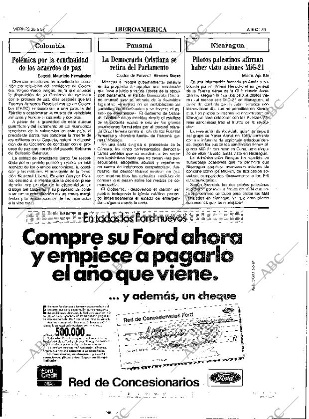 ABC MADRID 26-06-1987 página 33