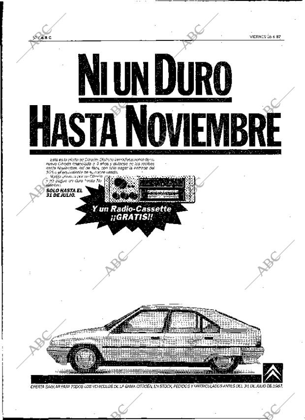 ABC MADRID 26-06-1987 página 52