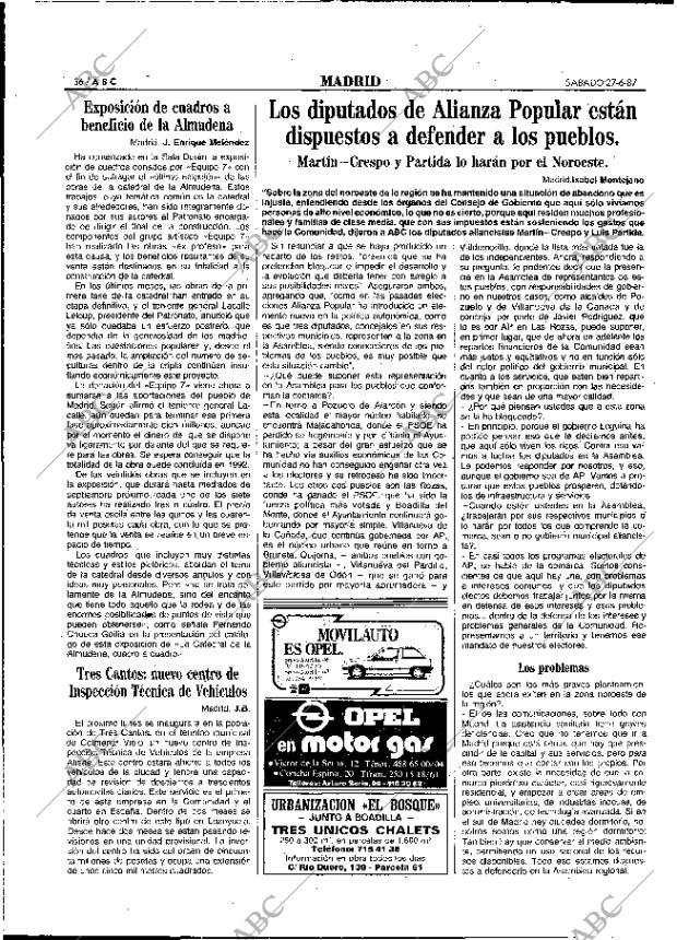 ABC MADRID 27-06-1987 página 36