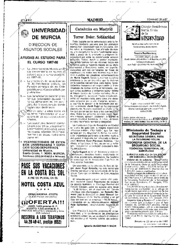 ABC MADRID 28-06-1987 página 62