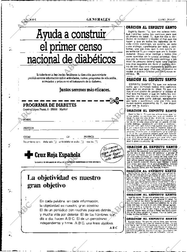 ABC MADRID 29-06-1987 página 104