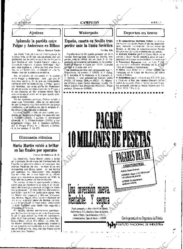 ABC MADRID 29-06-1987 página 71