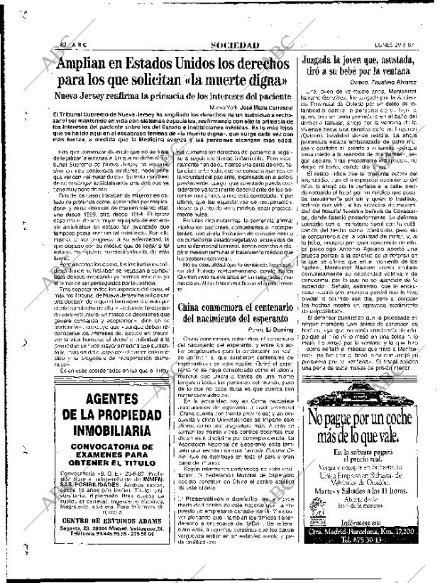 ABC MADRID 29-06-1987 página 82