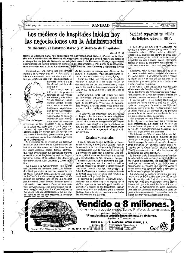 ABC MADRID 29-06-1987 página 86