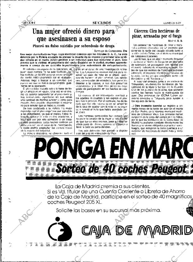 ABC MADRID 29-06-1987 página 88