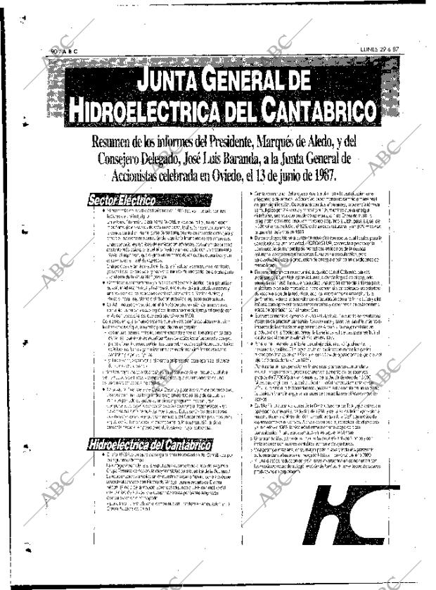 ABC MADRID 29-06-1987 página 90