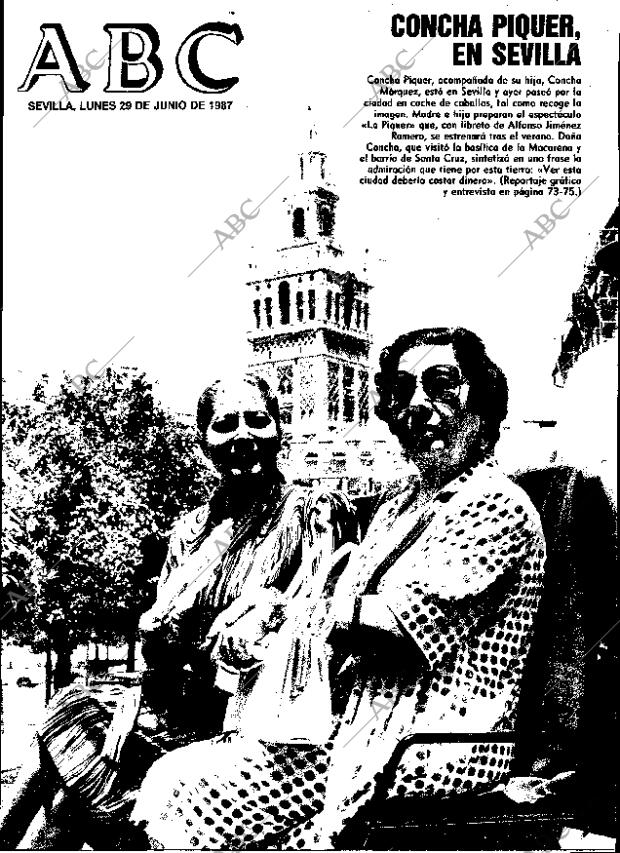 ABC SEVILLA 29-06-1987 página 1