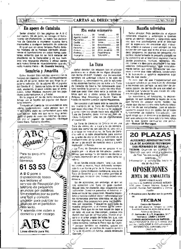 ABC SEVILLA 29-06-1987 página 10