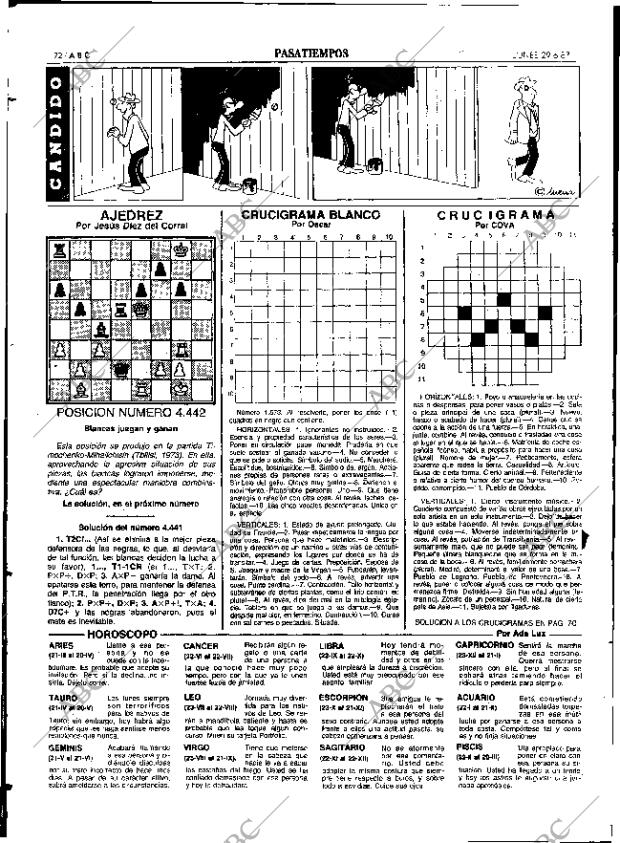 ABC SEVILLA 29-06-1987 página 72