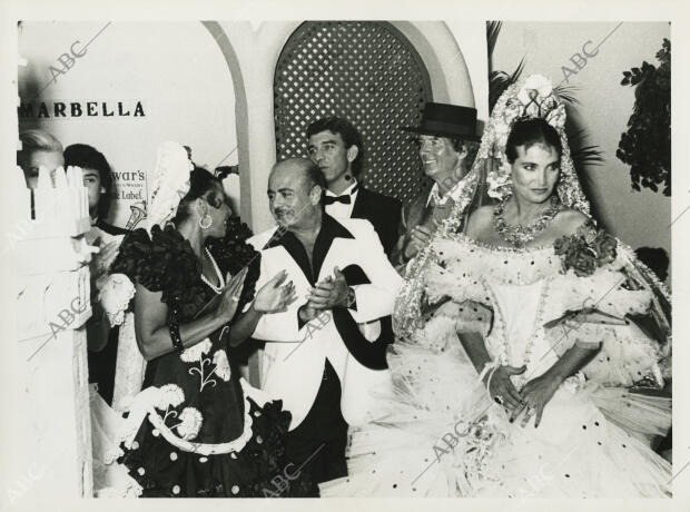 Fiesta de Jaime de Mora en Marbella