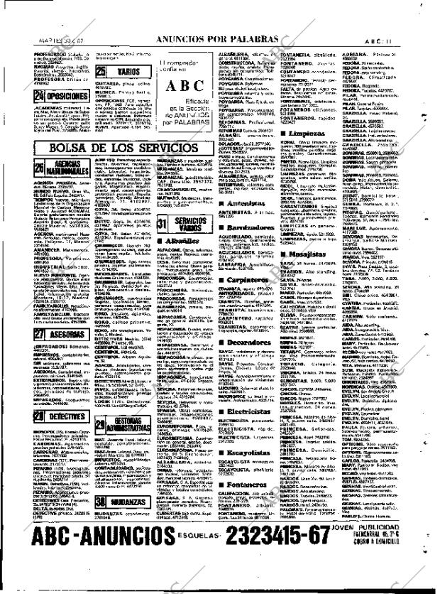 ABC MADRID 30-06-1987 página 111