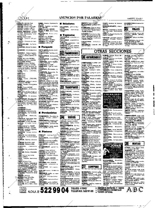 ABC MADRID 30-06-1987 página 112