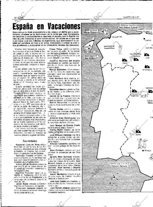 ABC MADRID 30-06-1987 página 40