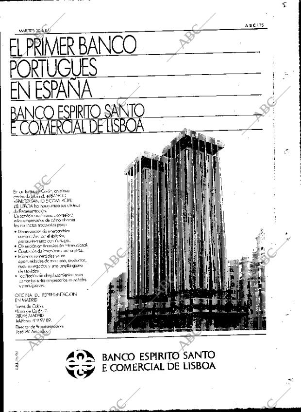 ABC MADRID 30-06-1987 página 75