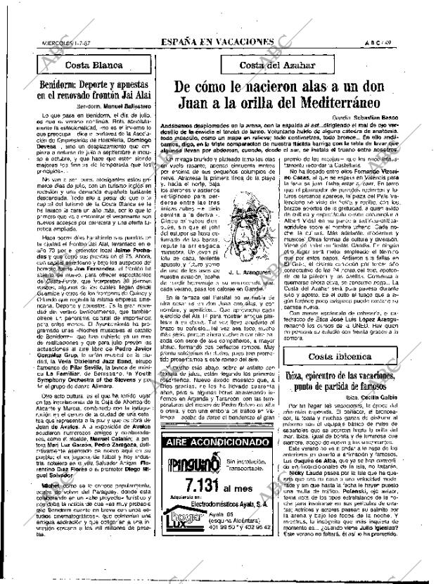 ABC MADRID 01-07-1987 página 49