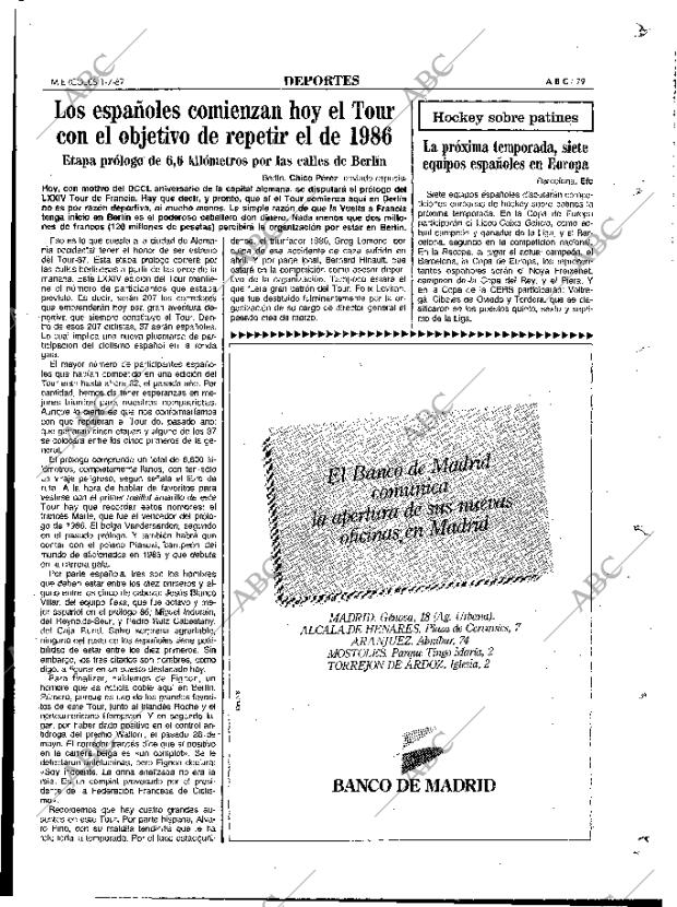 ABC MADRID 01-07-1987 página 79
